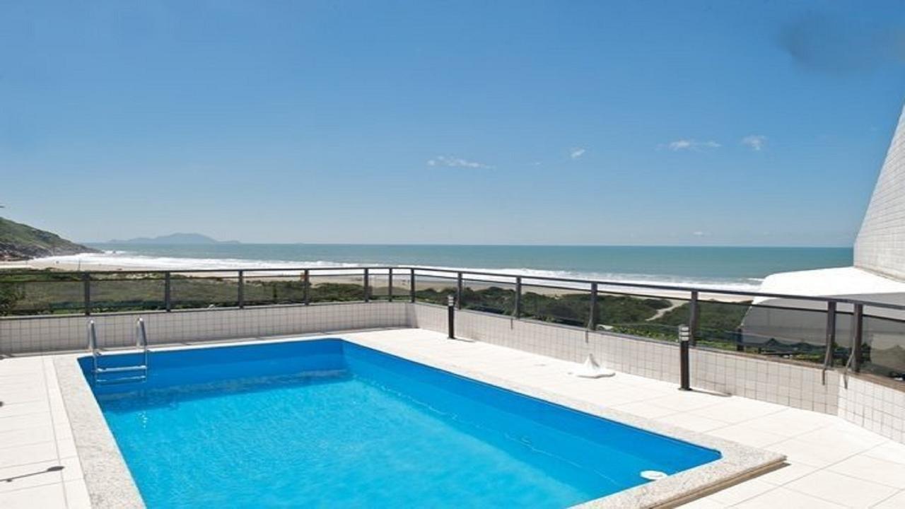 FlorianópolisLinda Cobertura Frente Mar Com Piscina Privativa E Pe Na Areia!公寓 外观 照片